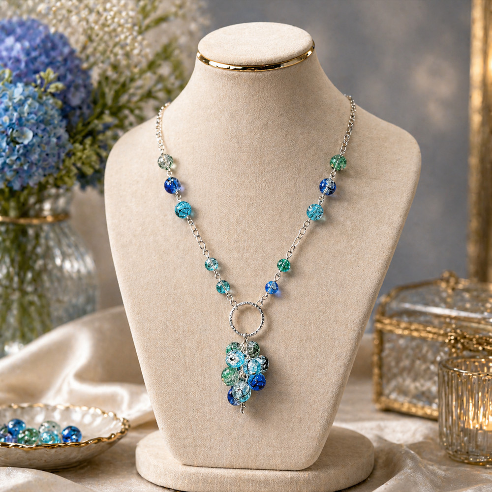 Fancy Peacock Necklace