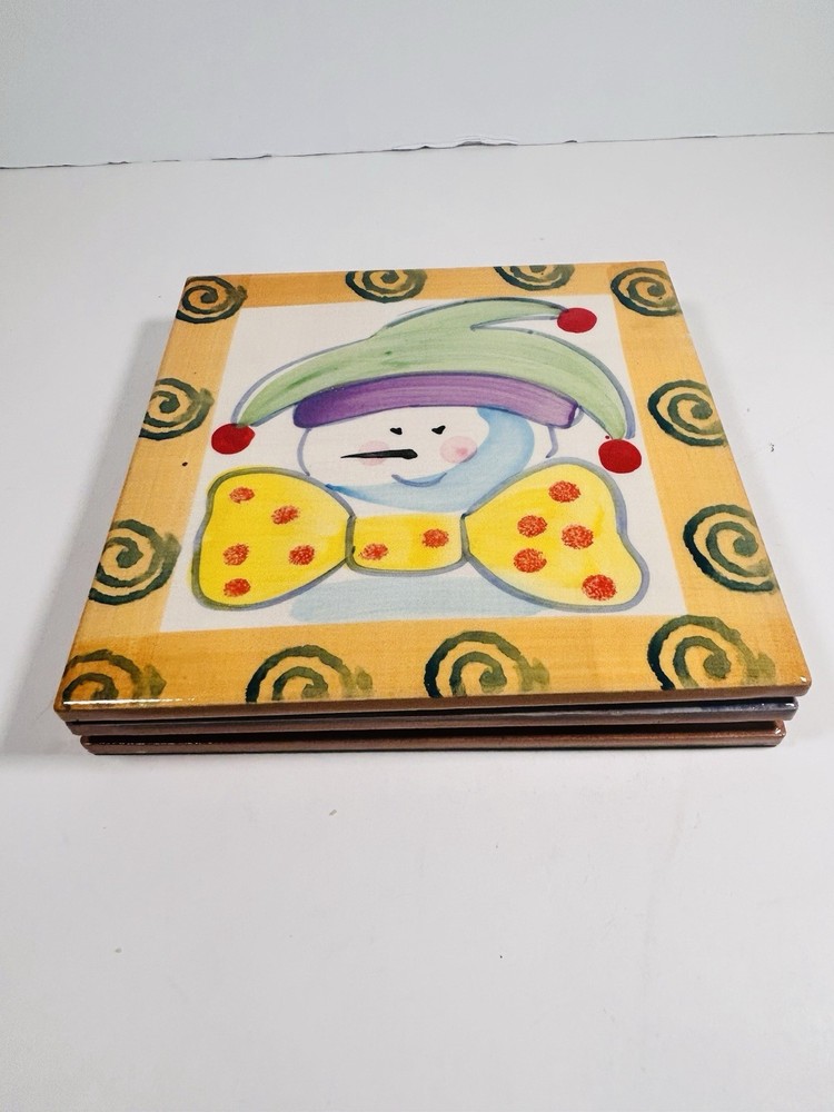 Marco e Cristina Tile Jester 7.75” X 7.75”