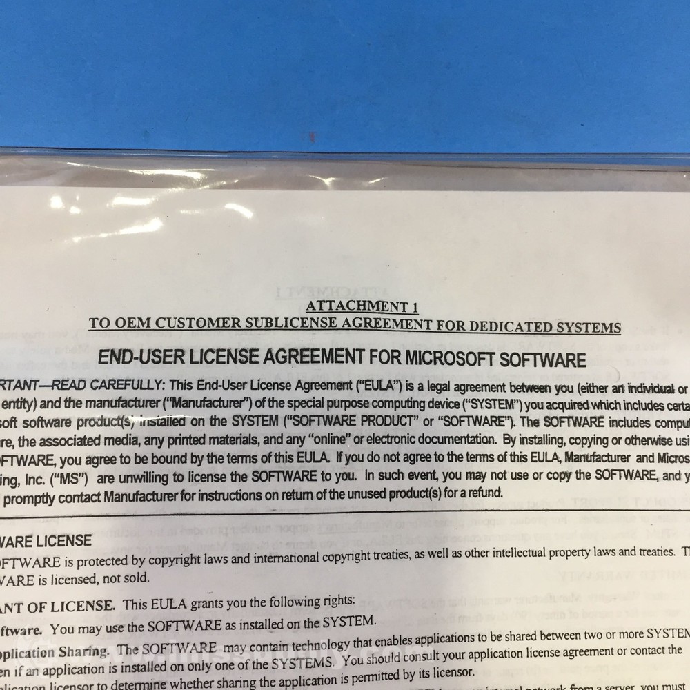 Marposs E9066 Application Software and Recovery Media FNFP