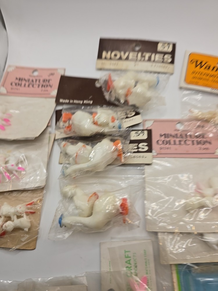 Vintage Craft Easter Miniatures Lot