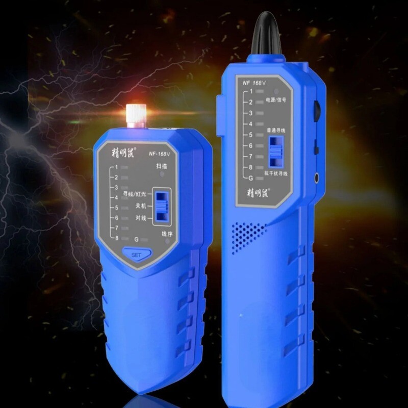 Multifunctional Network Cable Tester Line Finder Tester Poe Anti-Interference #