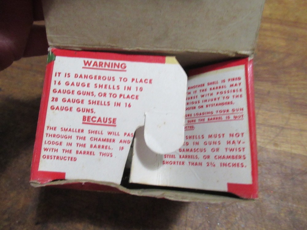 Vintage Empty Ammo Box Remington Express 16 ga. - Kleanbore (#2)