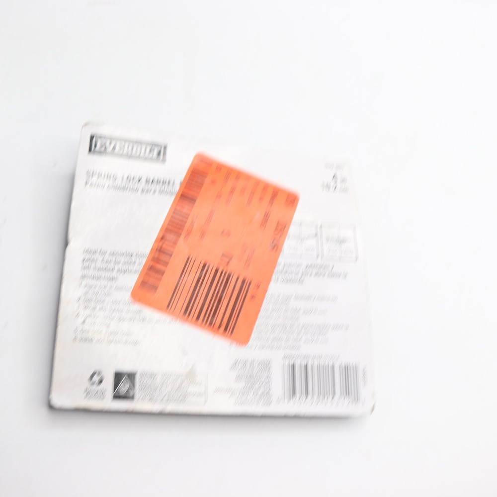 Everbilt Bright Brass Spring Lock Barrel Bolt 15312