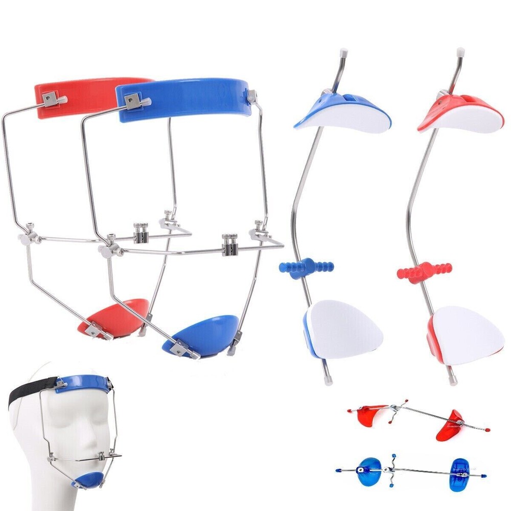 3 Type Dental Orthodontic Forward Pull Face Mask Single Bar/Full Face Adjustable