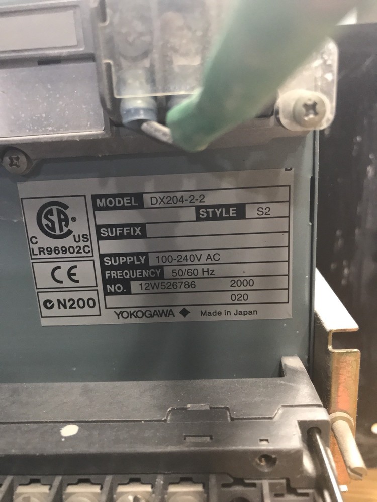 Yokogawa DX204 Daqstation DX200 Datalogger