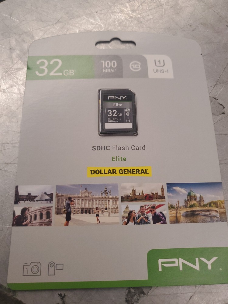 PNY Elite Class 10 U1 microSDHC Flash Memory Card  - 32GB