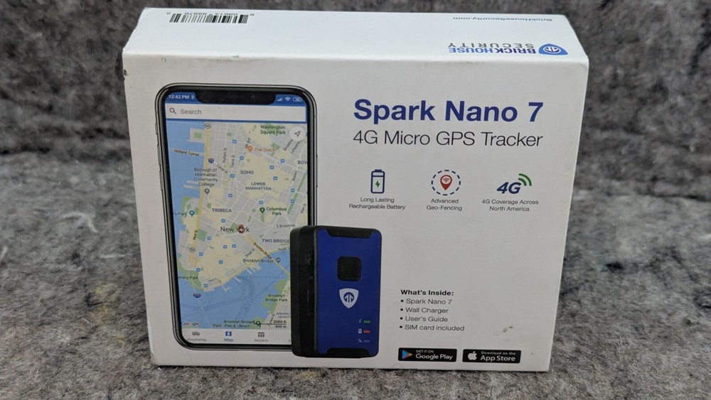 🔥New🔥 BrickHouse Security Spark Nano 7 4G Micro GPS Tracker
