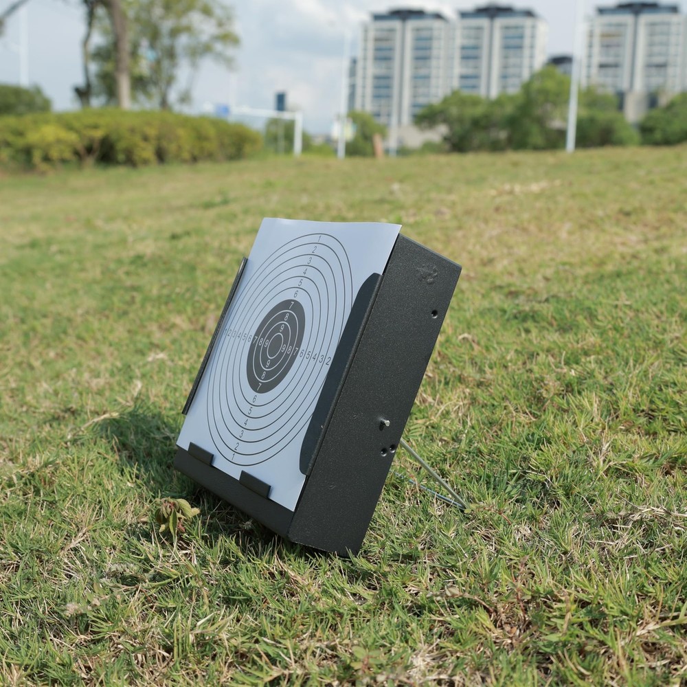 BB Target Trap, and Bullet Shooting Target, with 20 Targets, Automatic Reset,...