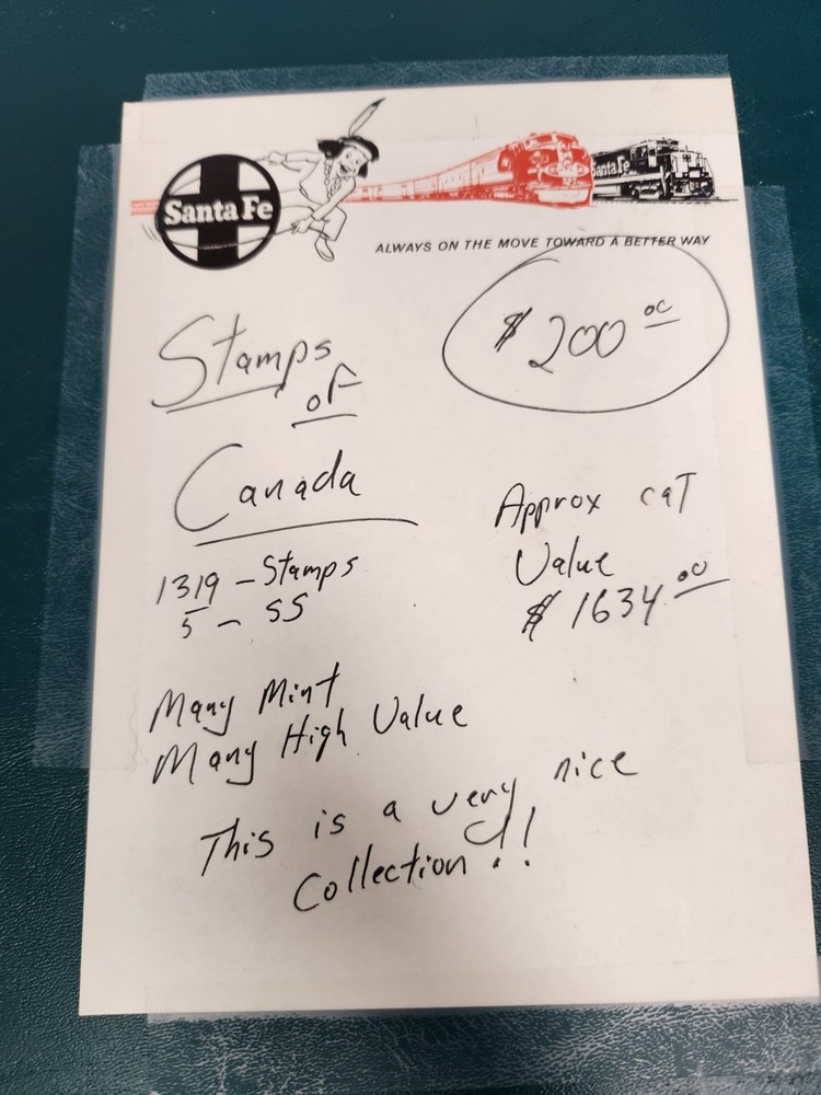Canada Postage Stamp Lot - 1300+
