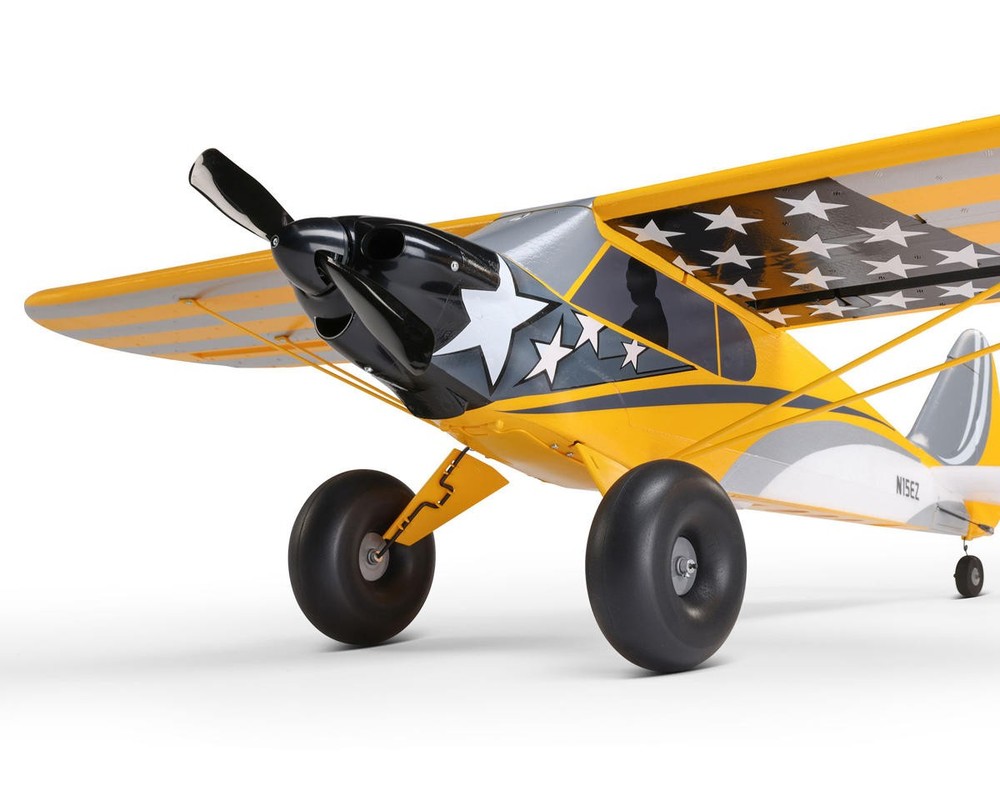 HobbyZone Carbon Cub S 2 1.3m "Cleetus McFarland" BNF Basic Electric Airplane