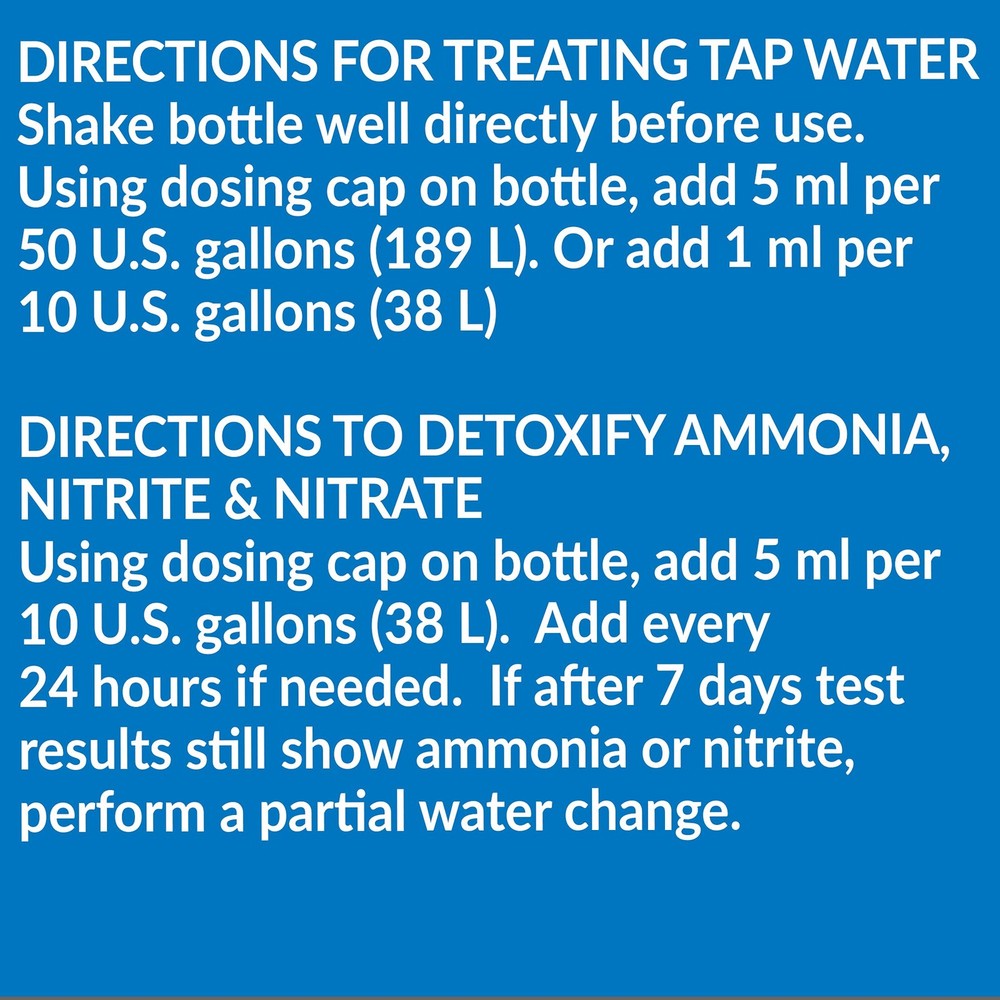 API Aqua Essential Water Conditioner 8 OZ Dechlorinator Ammonia Remover