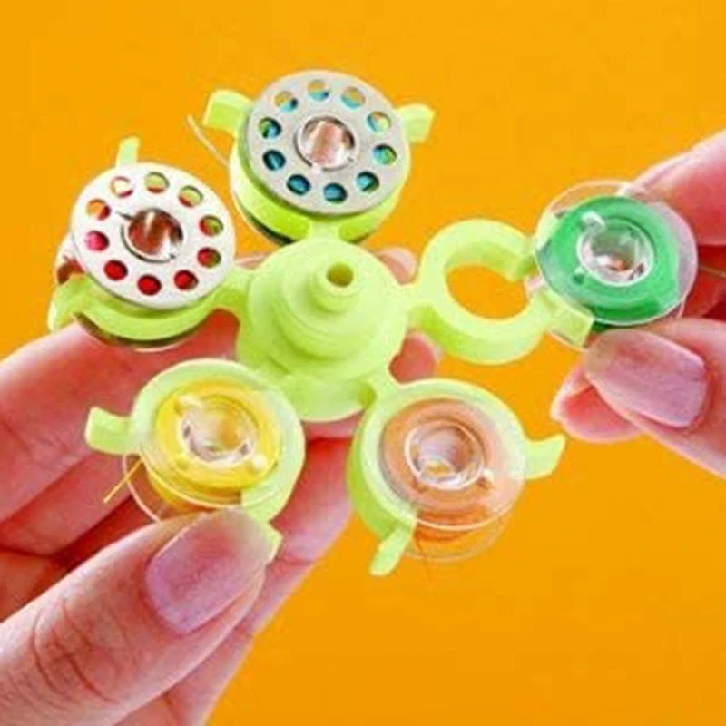 Storage Tower Stand for 30 Thread Spools Sewing Bobbin Organizer