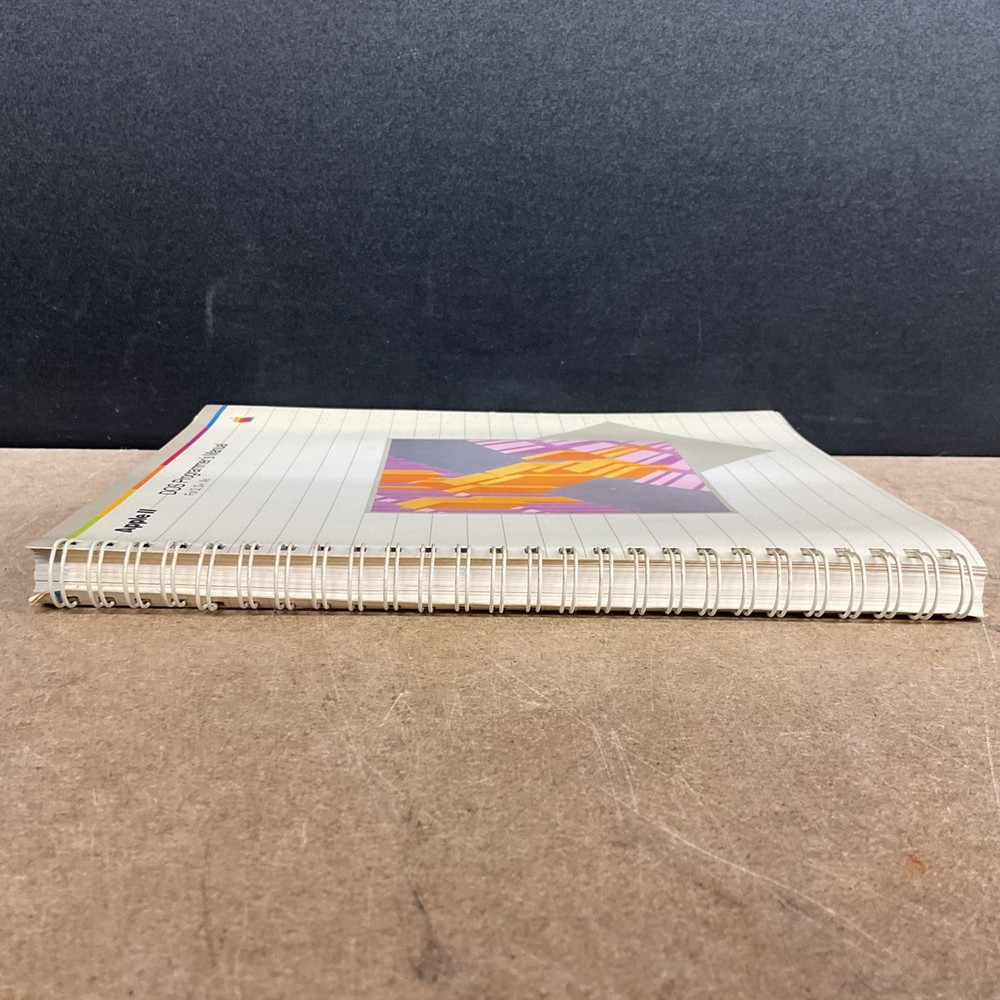 Apple Macintosh DOS Programmers Manual For II II+ IIe Vintage Computing