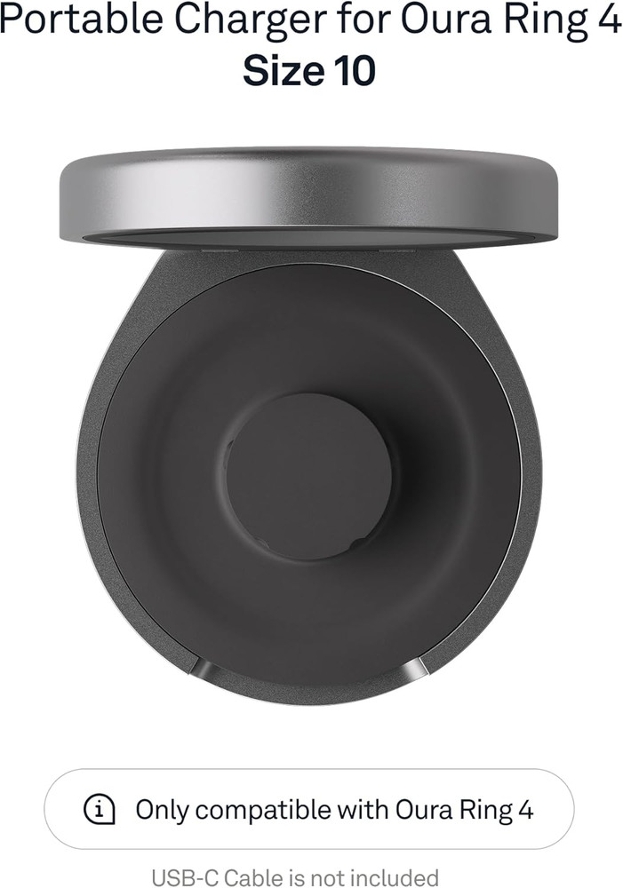 Ring 4 Charging Case - Size 10 - up to 5 Ring Charges