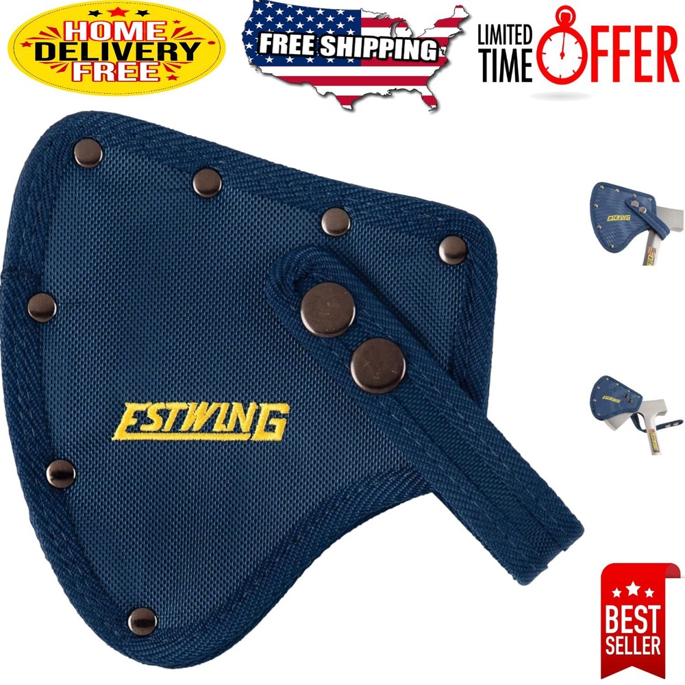 Heavy-Duty Blue Axe Sheath - Protects E44A & E45A Tools - Reinforced Design