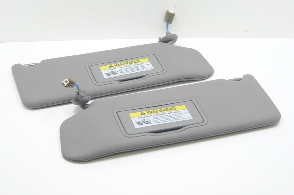 ✅ 2009 - 2014 HONDA PILOT Sun Visor SunVisor Pair Set DARK GRAY Left Right CLEAN