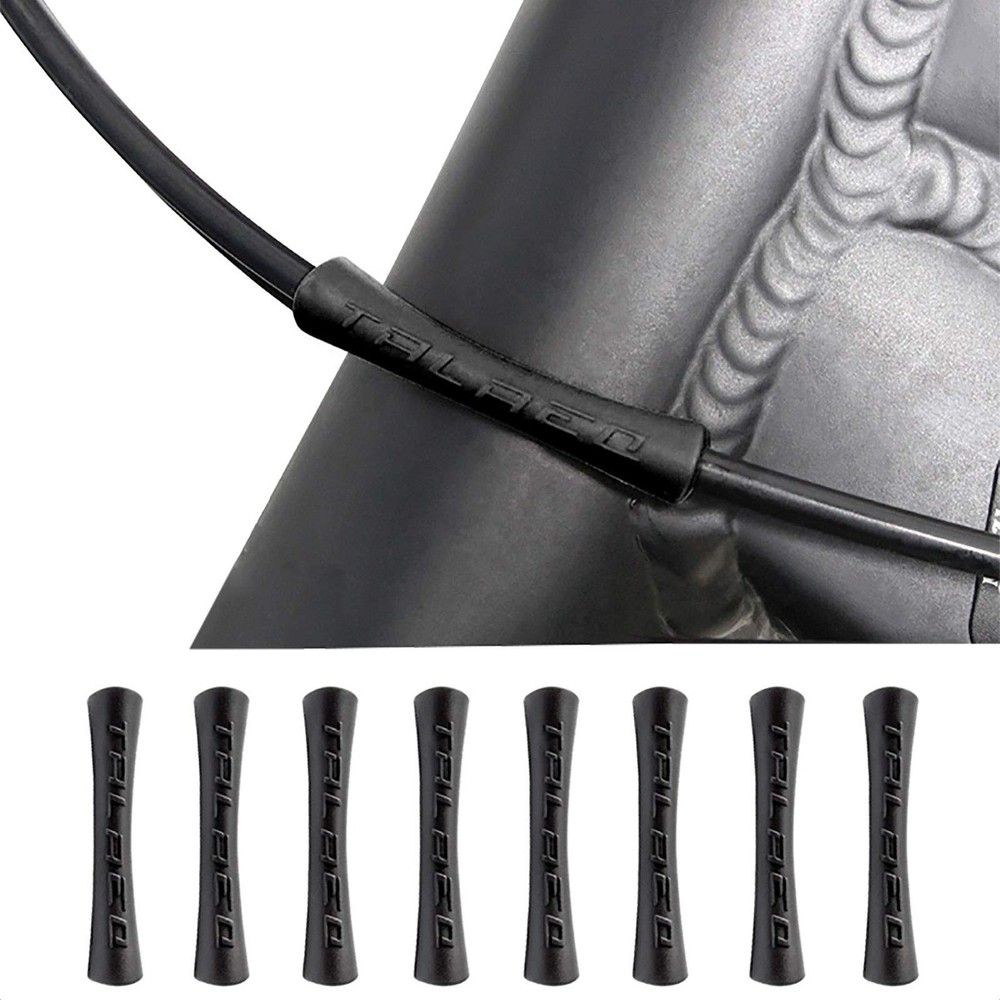 Bicycle Brake Shift Line Cable Protective Sleeve for Frame 8 Pcs