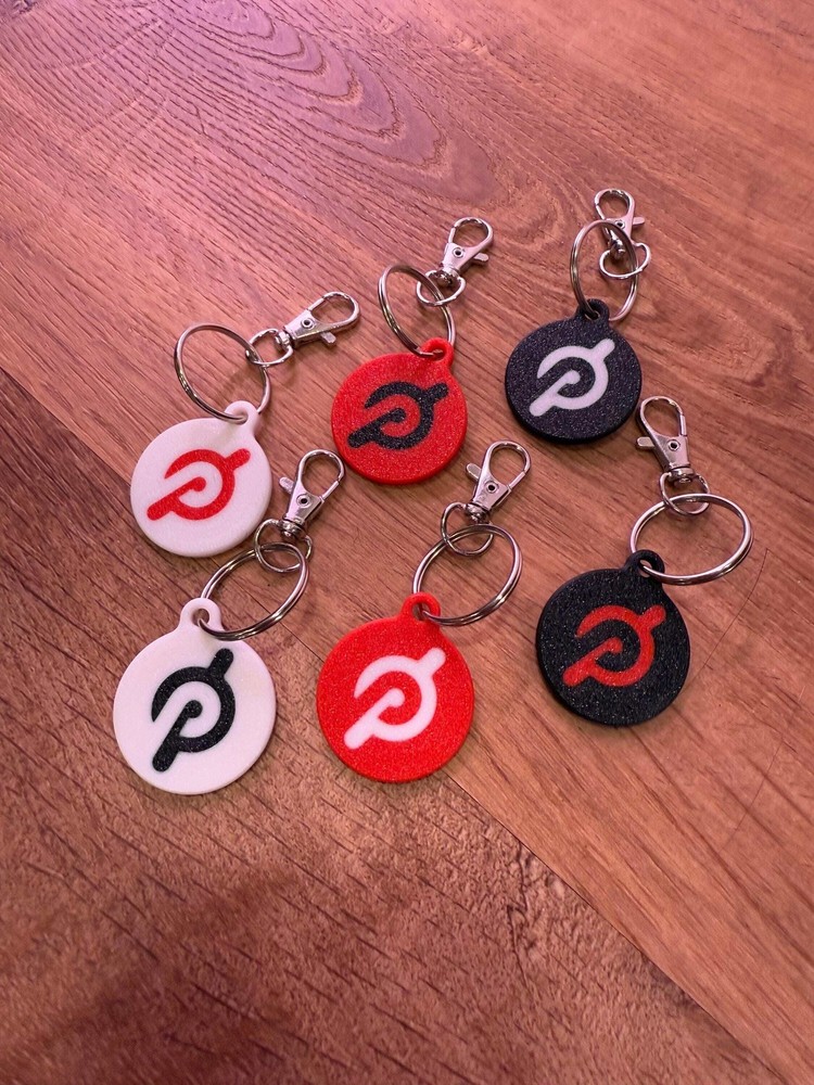 Peloton Keychain Bag tag