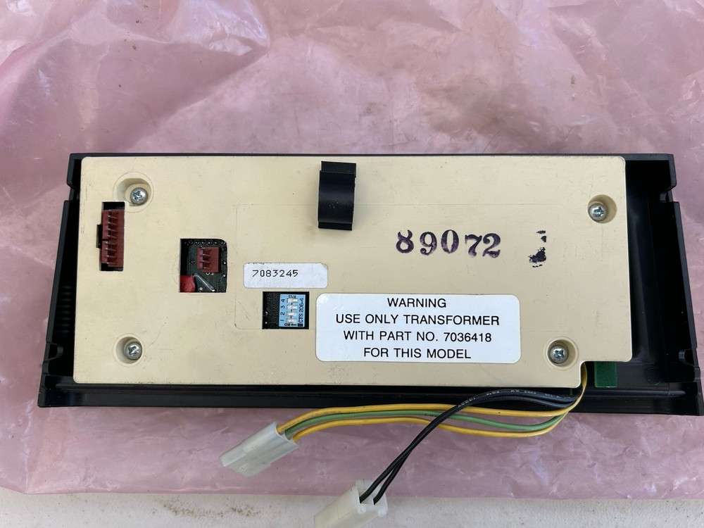 Old Ecowater Sense-A-Tronic Water Softener Control Panel Model 7083245, Untested