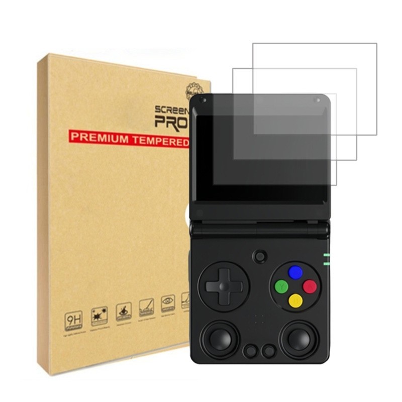 Tempered Glass Screen Protector Shield for RG34XXSP Handheld Console Antiscratch
