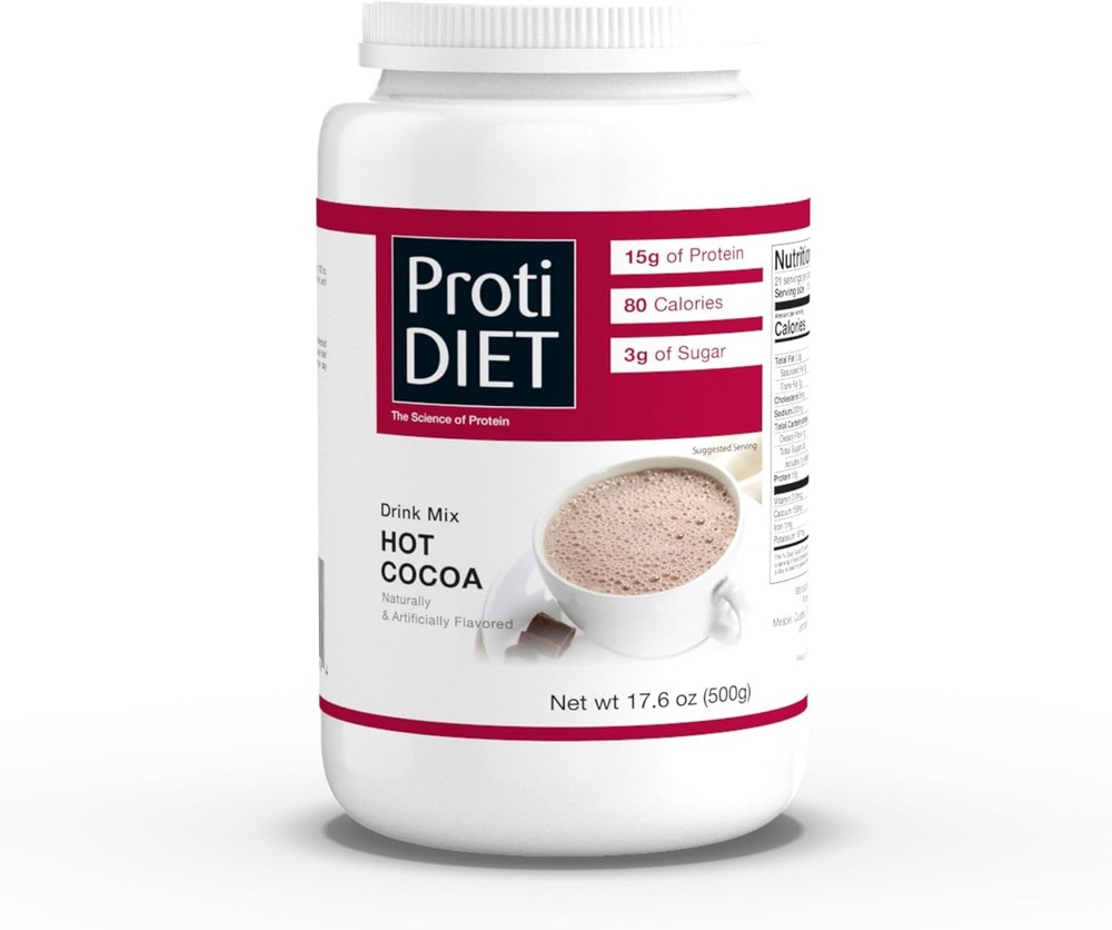 High Protein Hot Cocoa Mix - Low Fat Hot Chocolate Drink with