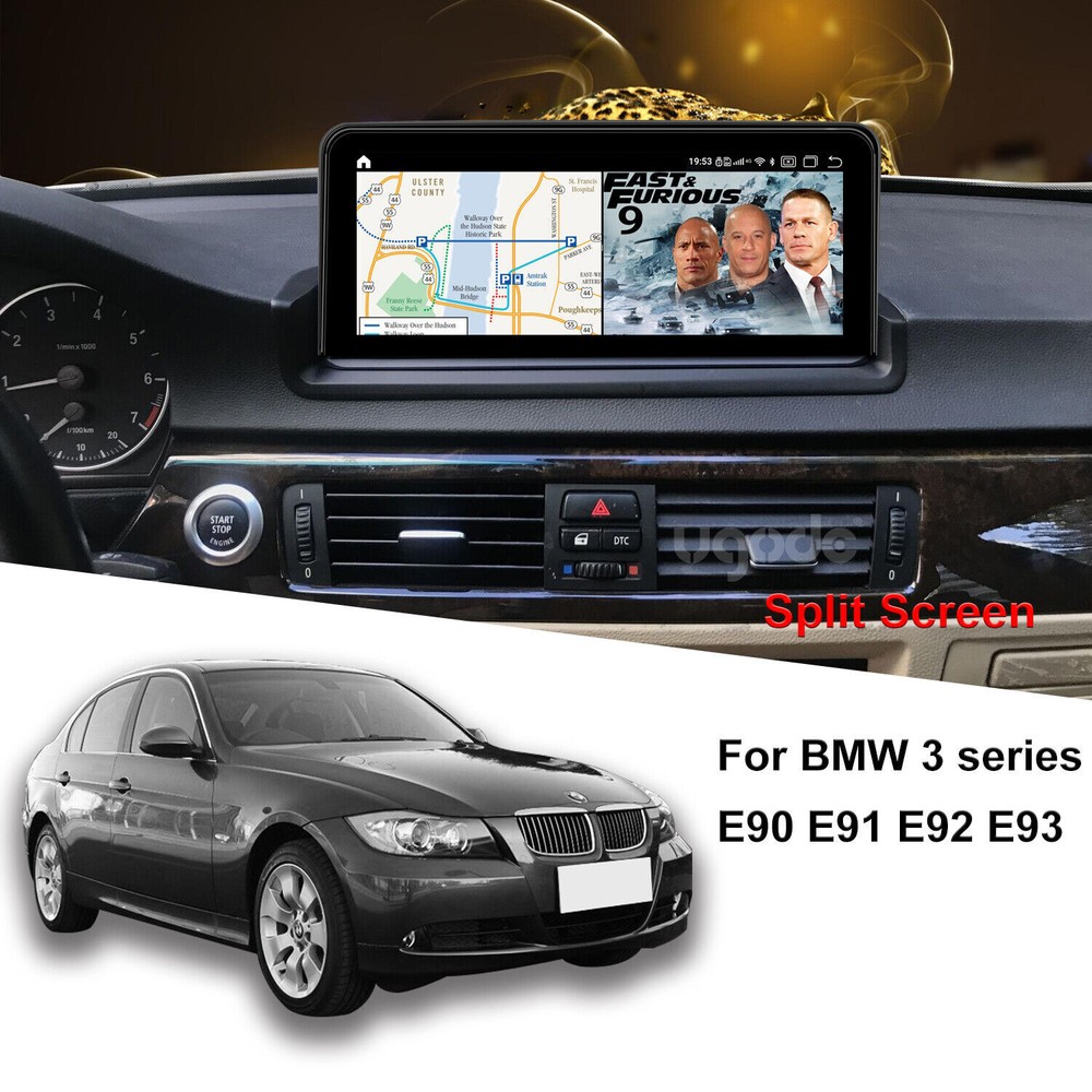 10.25inch BMW E90 E91 E92 E93 Android Screen Upgrade Replacement CarPlay GPS