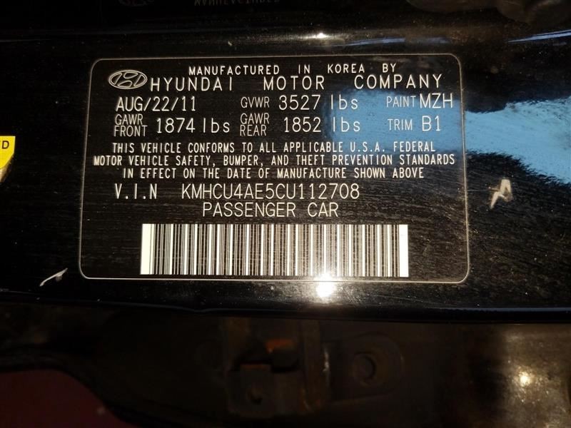 ACCENT 2012 Fob/Remote 2831035