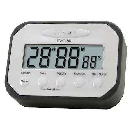 Taylor 5863 Lcd Timer 1/2", Water Resistant