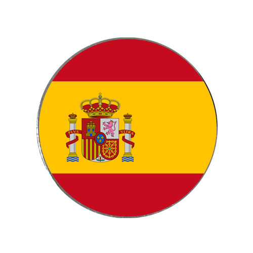 Spain Flag Golf Ball Marker Spanish