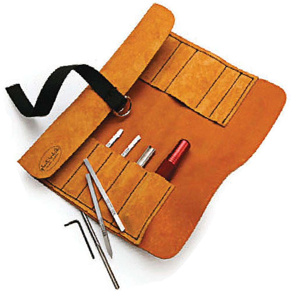 Robert Sorby #888HS6LTR Micro Tool Set in Leather Roll