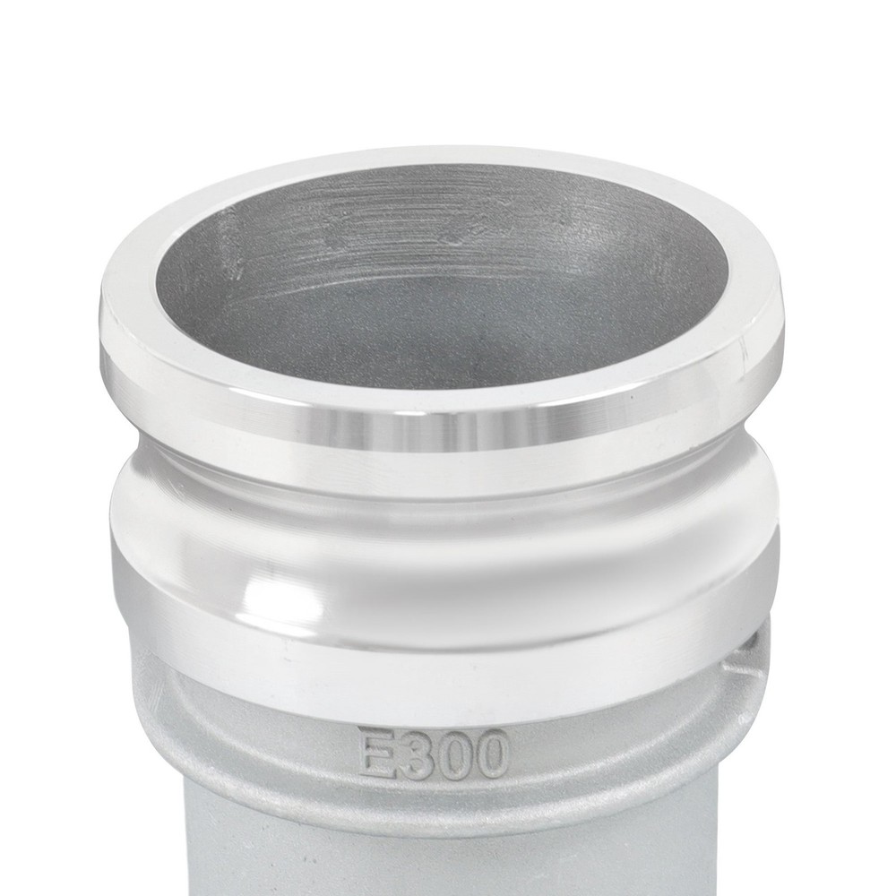 2 Pack Aluminum 3" Camlock Adapter Type E Lightweight Hose Connector