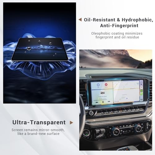 3 Pack Screen Protector for Silverado 2022 2023 2024 2025 Chevy Silverado
