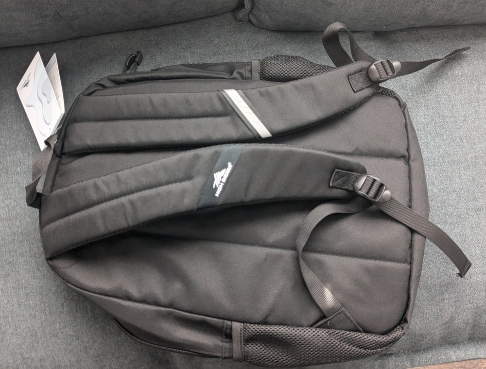 High Sierra Black Everclass Backpack