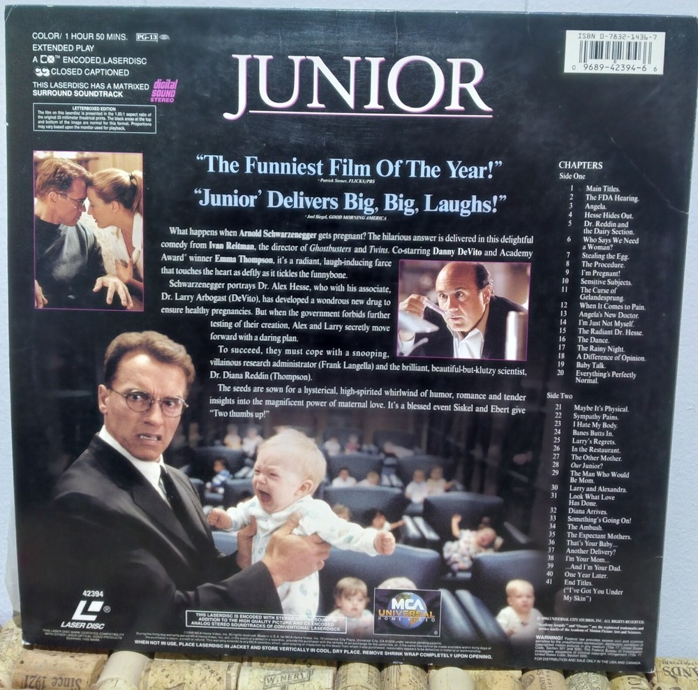 Junior (Laserdisc, 1995)