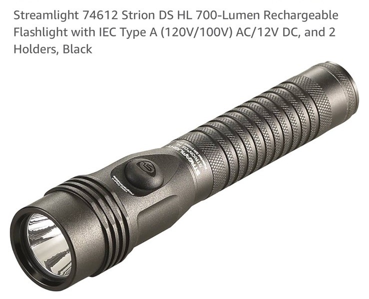 Streamlight 700-lumen Rechargeable Flashlight