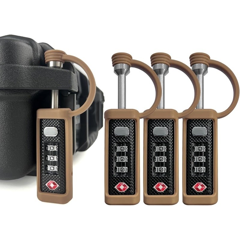 TSA Approved Hard Gun Case Lock Firearm Security Durable Portable Locks