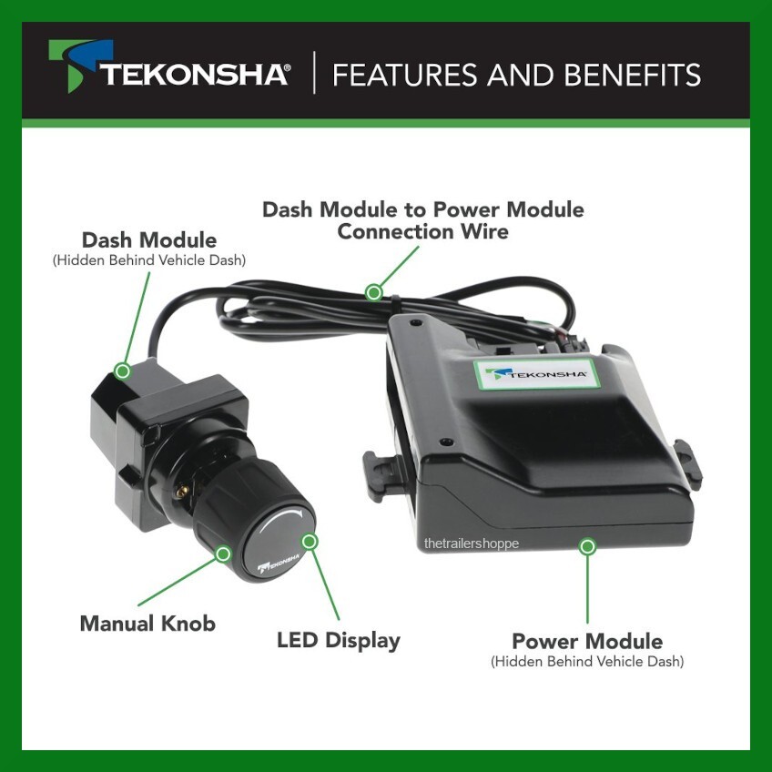 Prodigy Smart Phone Configured Trailer Brake Control Module Controller 90920