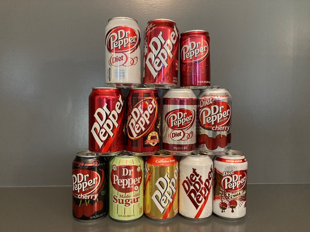 Dr Pepper Can Collector Starter Kit (12 pack)