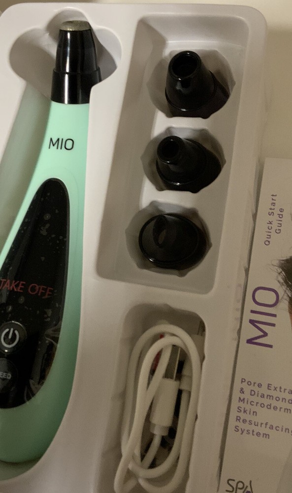 🔰 Spa Sciences MIO Microdermabrasion & Pore Extraction - Mint