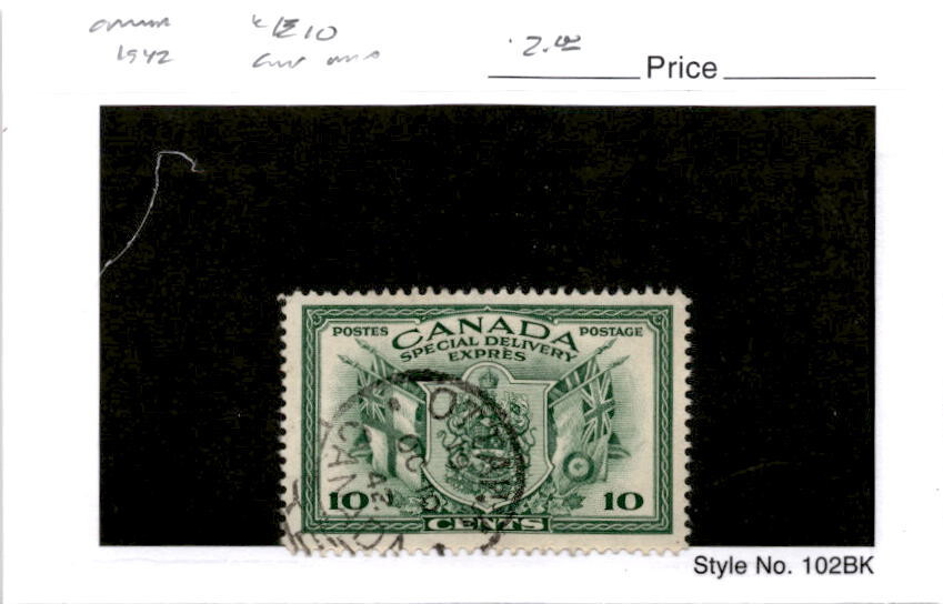 Canada, Postage Stamp, #E10 Used, 1942 Special Delivery (AK)