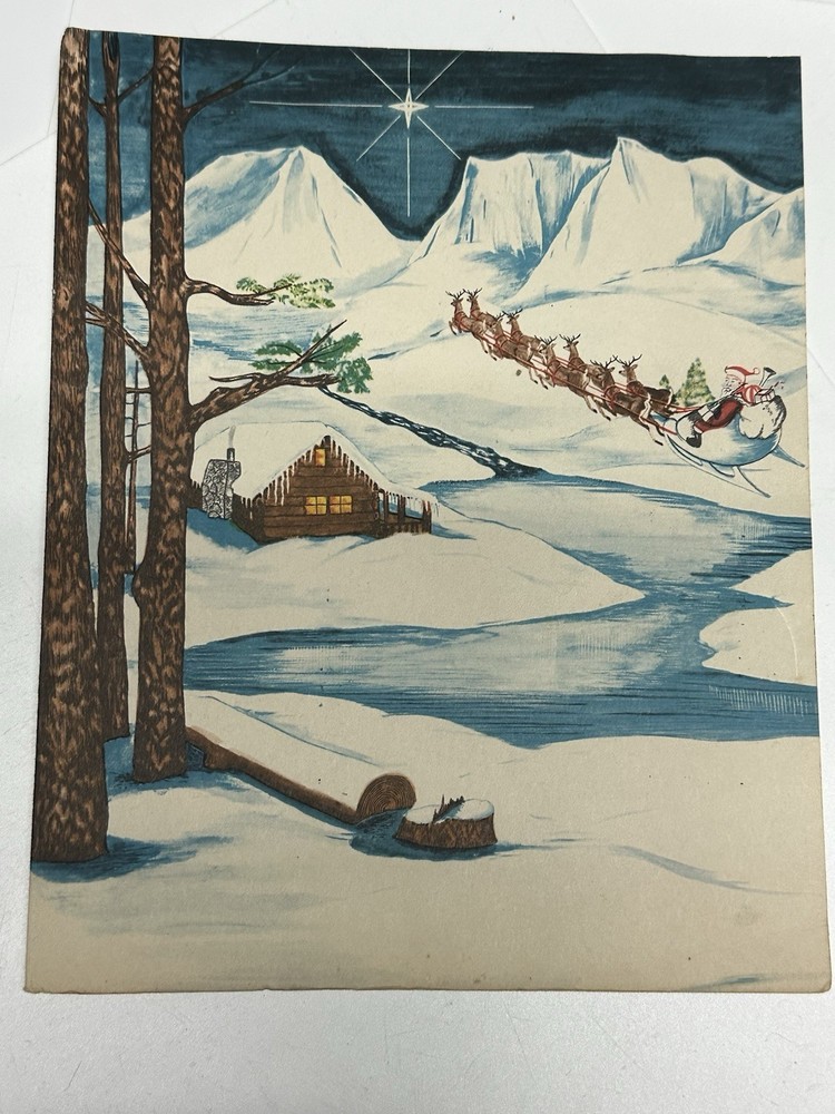 Korean War menu Eighth 8th Army Chirstmas (16L)