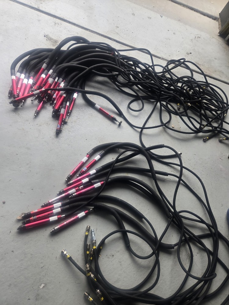 35 Pcs Chicago Pneumatic,Pneumatic Pencil Grinder Lot