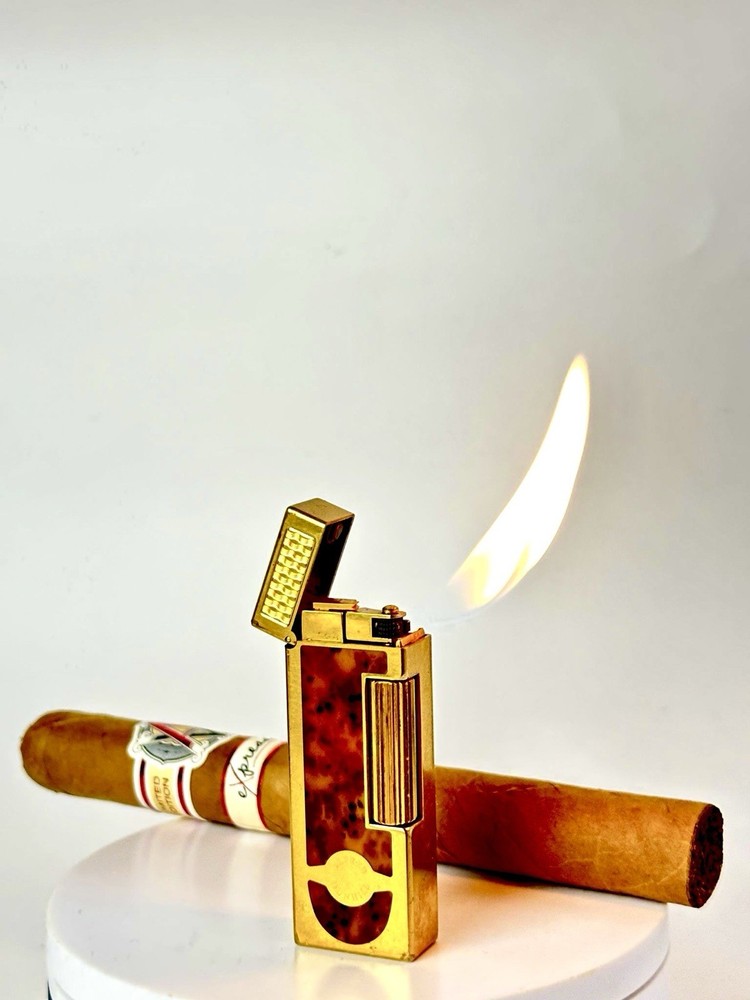 Rare Art Deco Dunhill Rollagas pipe lighter