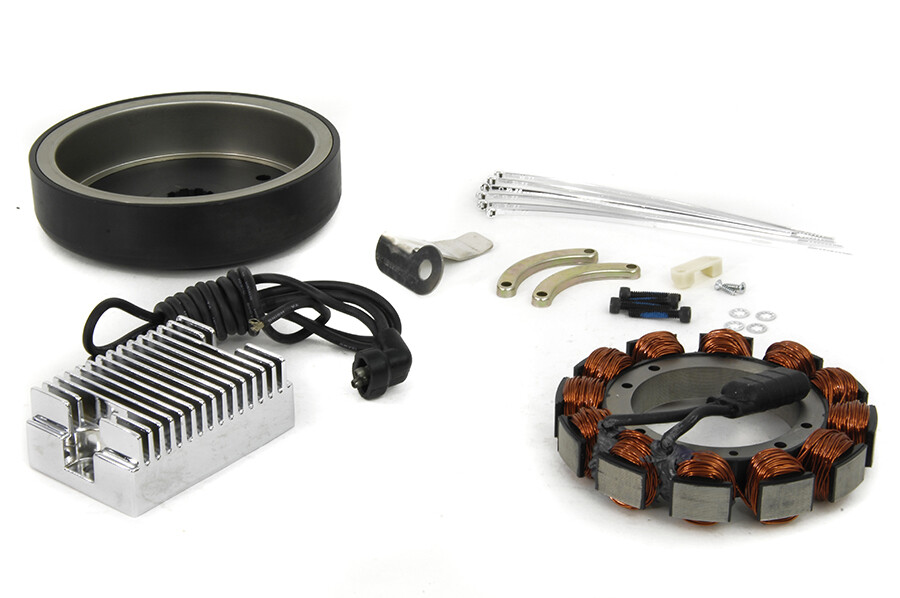Alternator Charging System Kit 32 Amp fits Harley Davidson