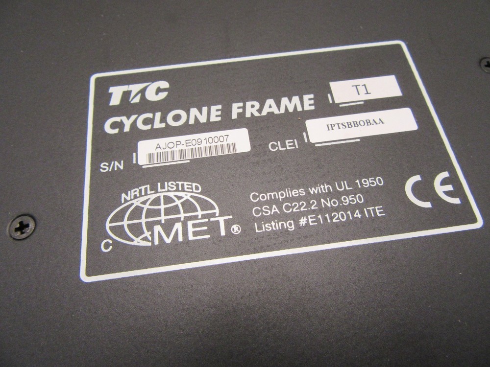 TTC CycloneFrame T1 IP network optimizer analyzer Cyclone Frame [#2*Q-70.25]