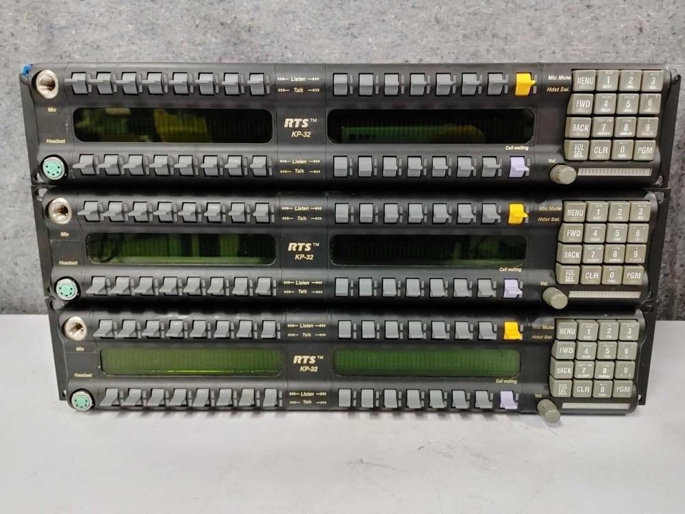 Telex RTS 90007656022 KP-32 Professional Broadcast Intercom Control Panel