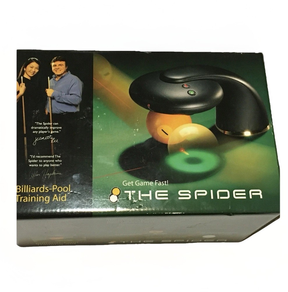 The Spider Billiards Pool Training Aid Device Laser Technology HTF