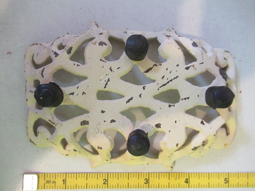 vintage Cast Iron Soap Dish #7