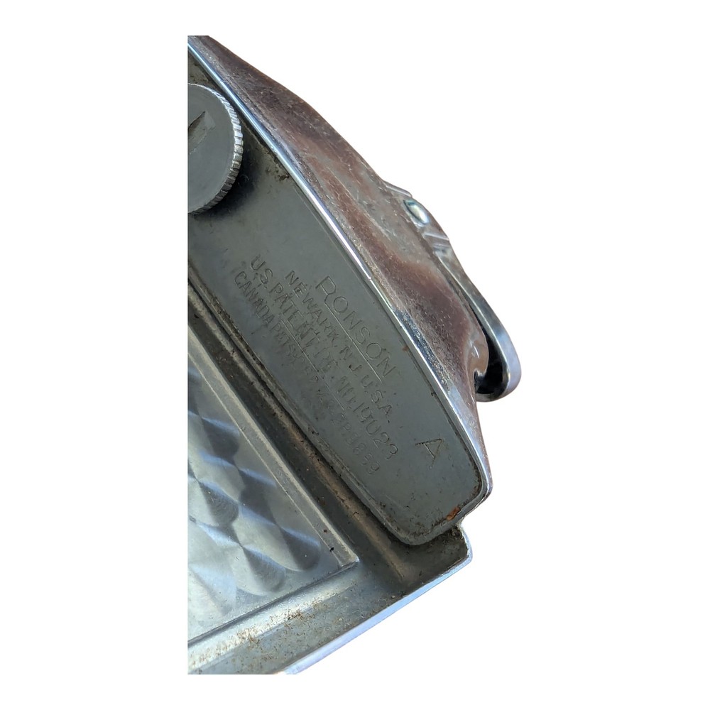 Lighter Cigarette Case Combo Vintage Art Deco Ronson Mastercase X
