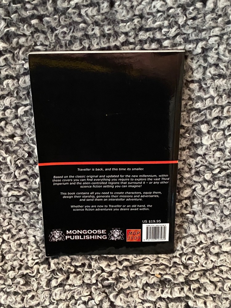 Traveller RPG : Pocket Rulebook (Mongoose Publishing, 2008, VG/EX)
